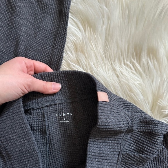 LUNYA Restore Thermal Draped Jogger In Mercurial Grey Heather - Picture 5 of 6